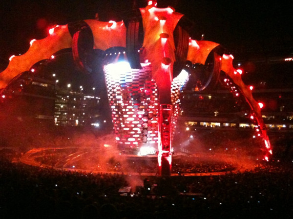 Great show! U2 really brought it tonight and I loved hearing Miss Sarajevo and Zooropa live for first time. #U2360PHL
