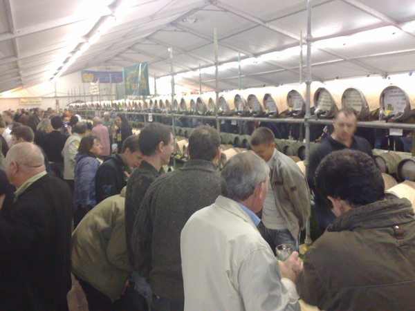 Beer as far as the eye can see.