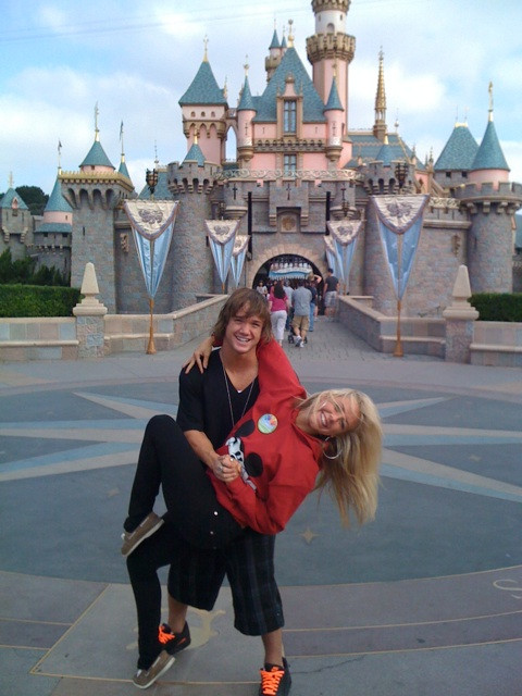 At Disneyland getting VIP treatment, no lines for us! Holla!
