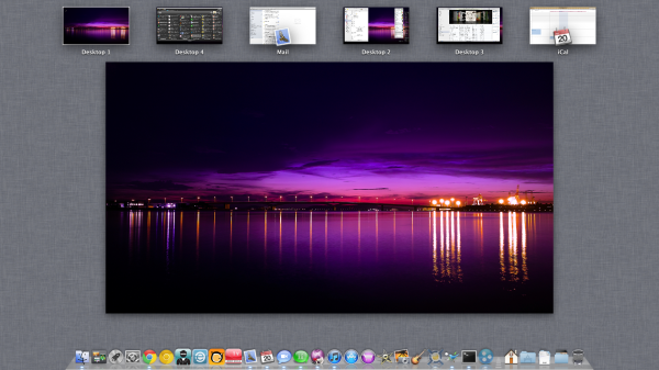 Actually, one last thing. To celebrate Lion going public, here's the first unsensored look at my desktops.
