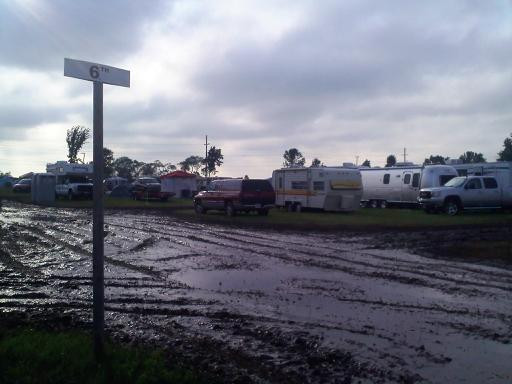 Intersection of 6th and elm is a terrible mess. #OSH11