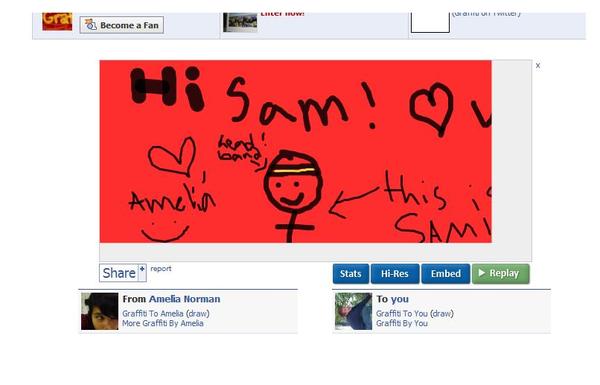 LOOK HOW AWESOME MY FANS ARE. @AmeliaNorman did this 