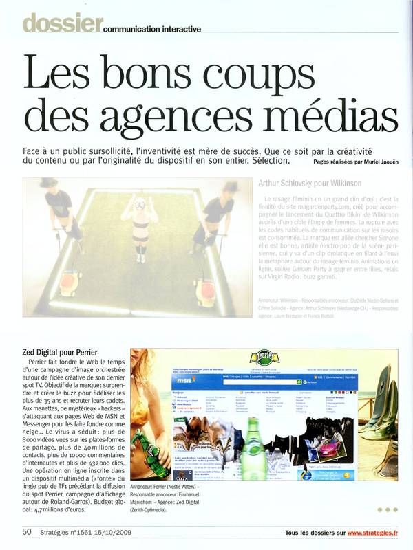 Perrier fait bonne presse