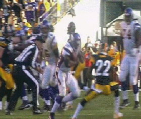 animated .gif of Adrian Peterson taking William Gay's manhood