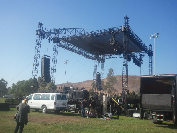 On the ground. Hashtag for today is #playgroundfest. We will be tweeting all day