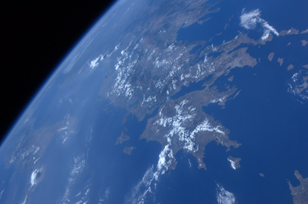 #Greece #FromSpace Taken from the south on 8/28/1112:28pm GMT #NASA #ISS