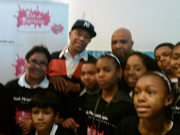 Yogananda"the imagination is God" Rev and I and the kids @ the art program