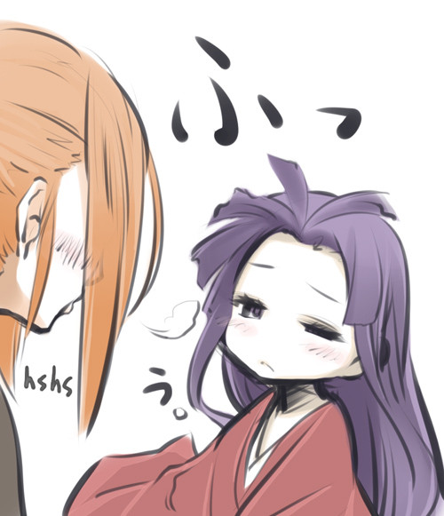 mixiアプリ「戦国WARS」で追加された御供の「座敷童子」が可愛すぎてああくそう自分で描いたのに思わずふってふわってちっちゃくうってああもうｈｓｈｓｈｓｈｓｈｓｈｓｈｓｈｓｈｓ