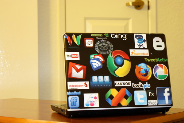 Here is my Laptop's skin. Wanna borrow some crazy ideas from ???