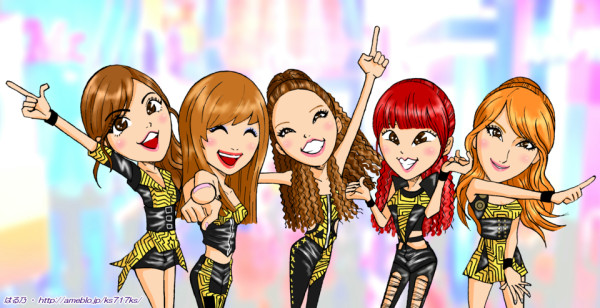 @gyuri88 @fateflysy @_911007 @_sweethara @kkangjii STEPかっこいい!! 毎日、きいています!(^^)! 似顔絵を描いたので送りますね!