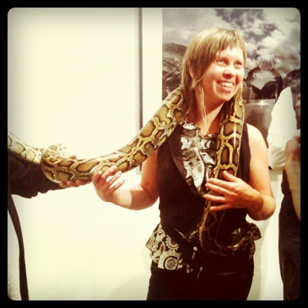 Snake loose in the galley! 