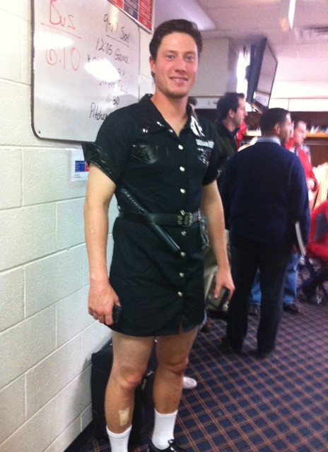 Seargent Lucas Harrell reporting for duty #RookieRoadTrip