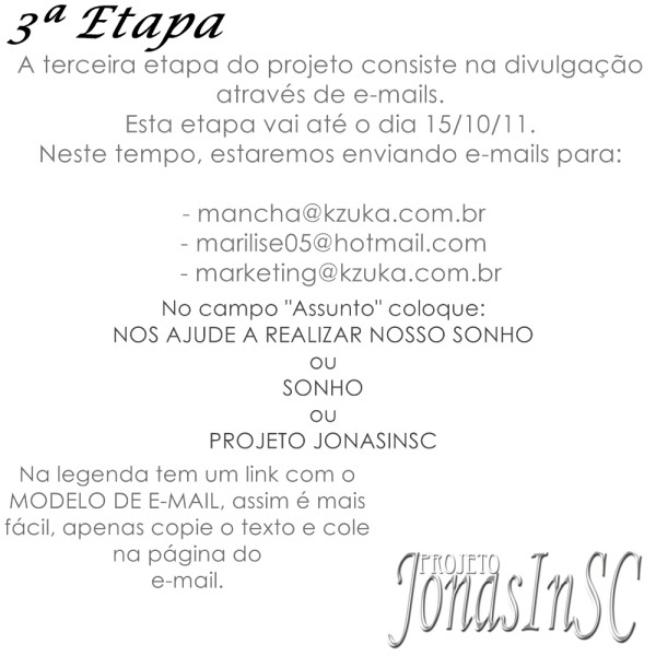 MODELO DE E-MAIL: http://migre.me/5M3HX