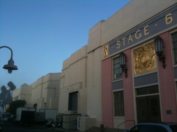 Feel privileged to be in the biz. Studio Lots are kinda special you feel the history