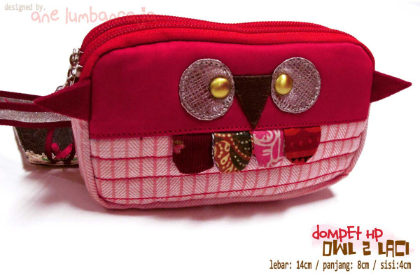 =Dompet HP OWL 2Laci: Merpink -75rb -readystock | order via inbox FB fanpage: ANE BAG [any info: 02199620020 / Ida