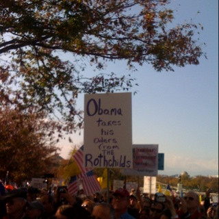 At the GOP rally on the front Capitol. Some choice pictures.
