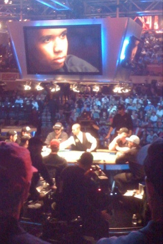 Schulman folds, phil ivey still alive. Cool shot of ivey as schulman deliberated: