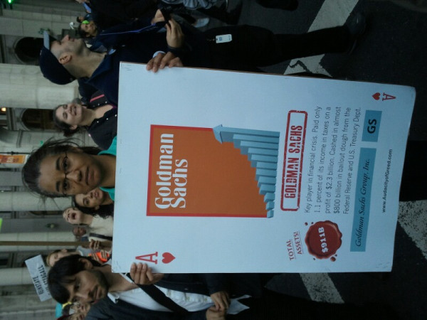 Targeting the vampire squid #occupywallst
