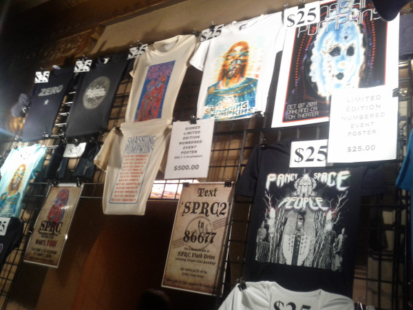 Each show has its own poster