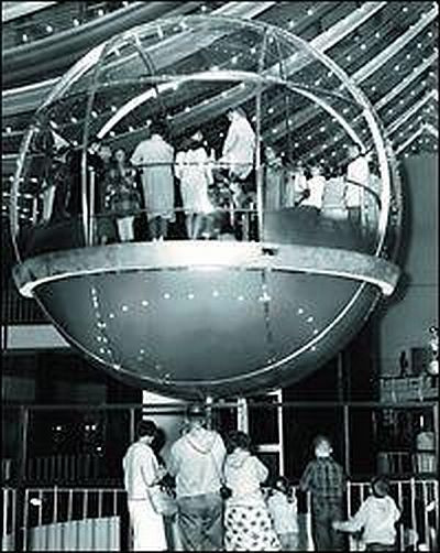 Why taking a boring elevator when you can take - The Bubbleator! (from 1862 Seattle World's Fair)