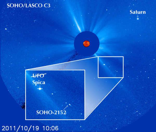 SOHO's latest comet discovery could get as bright as m3 or m4 later today