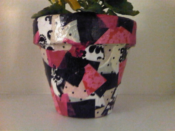 Today's events included expressing myself via flower pot decor at the PS Arts: Express Yourself event...
