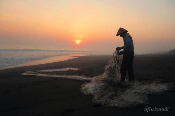 Suanan pantai bugel yg indah di sore hari.. by Doni Afitrisnadi