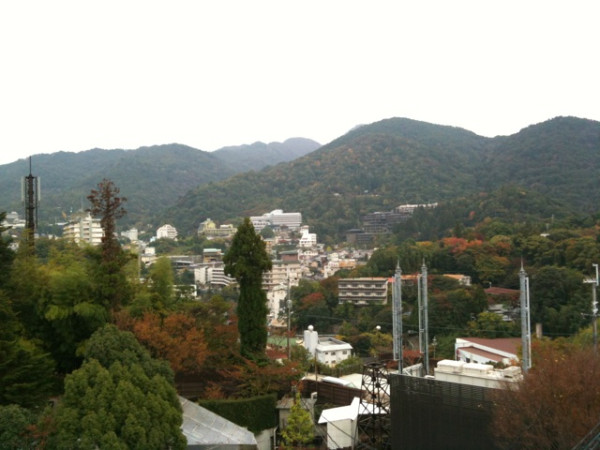 窓からの景色。