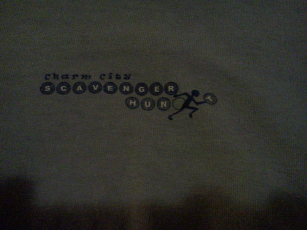 Charm city scavenger hunt #gregsshirts