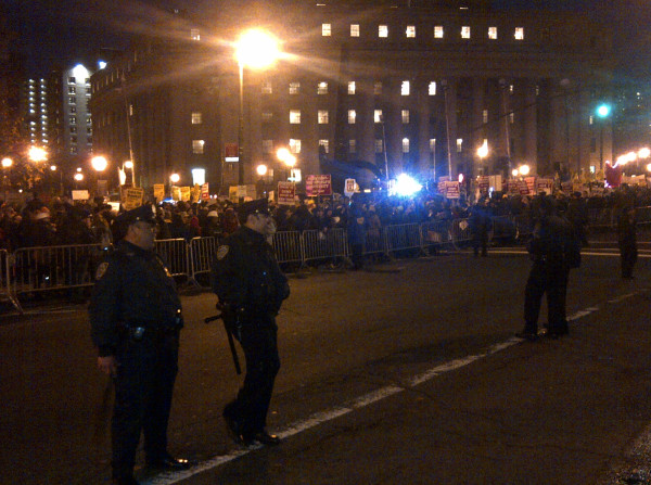 Foley sq is packed #ows #n17