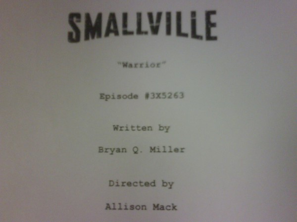 Cover page of episode 13 - "Warrior"