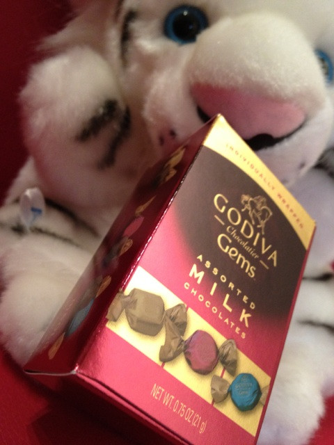 GODIVA Chocolatier Gems Assorted Milk Chocolates Individually Wrapped: Caramel, Truffle, Solid