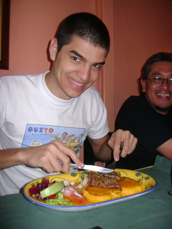 Llapingacho con lomito