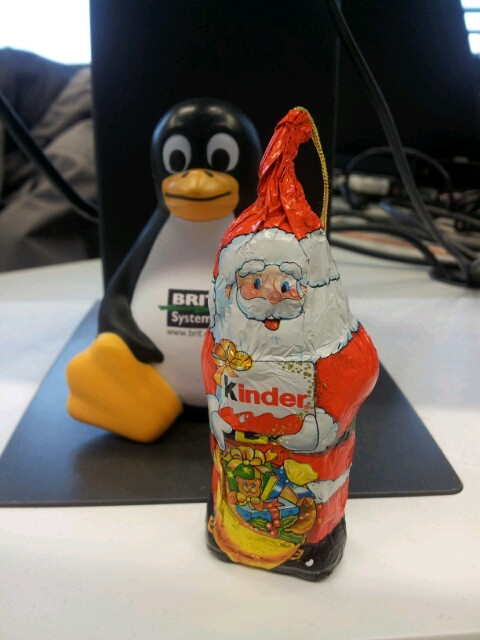 Der Büro-Nikolaus war da! #nettekollegin #danke