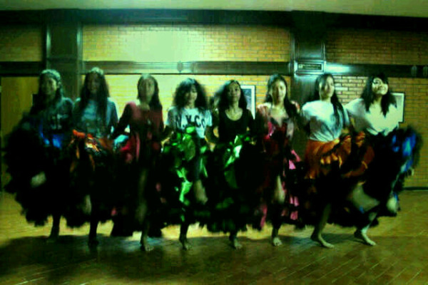 FRENCH CANCAN DANCE 15.30 TEDUN @PrancisUI2010