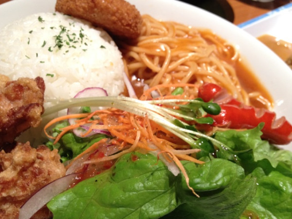 あんかけスパゲッティ、辛さ控えめね。