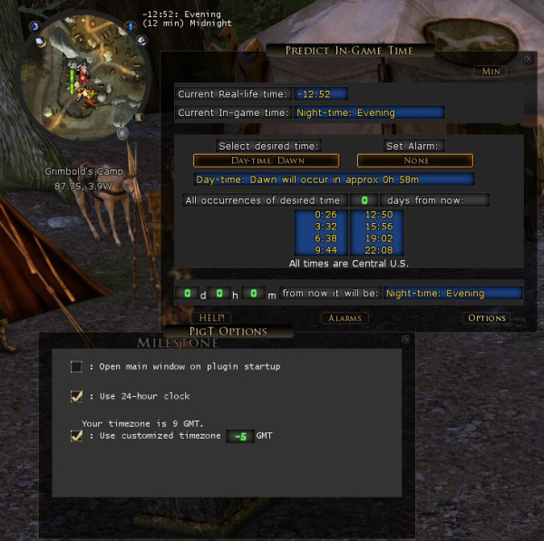 Predict In Game Time - Displayed time becomes the negative number