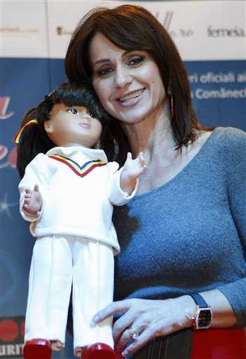Here is a pick from Nadia s doll launch in Bucharest