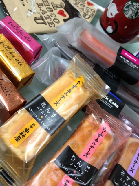 I got sweets.