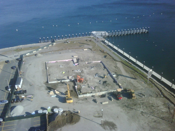The foundation is in for Louis Boston's new location on the waterfront - Fan Pier (@FanPierBoston)!!