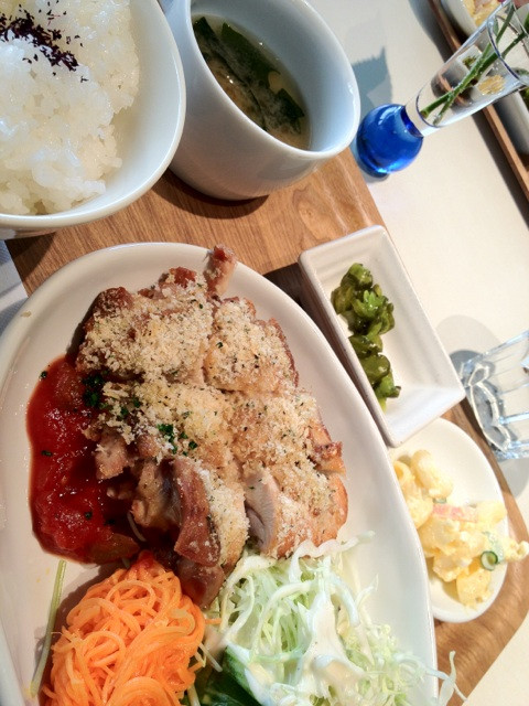 I got lunch. おひるごはんー（・∀・）