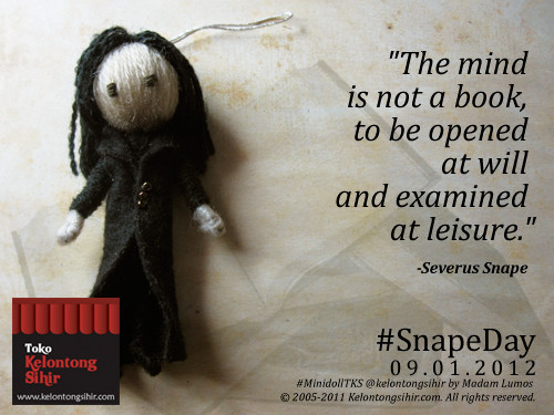 #SnapeDay @kelontongsihir 