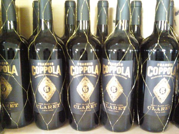 Heard of but never seen Coppola bottle of wine look lives up 2 hype. Taste?