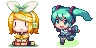 ボカロアイコン二つ