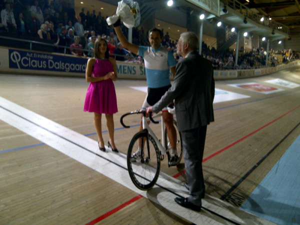 Copenhagen honours Danny Clark.
