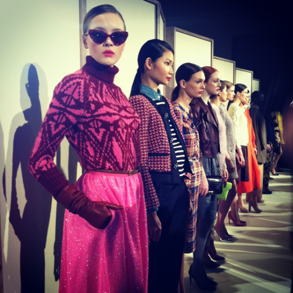 Rich colors and vibrant prints at #JCrew. #MBFW