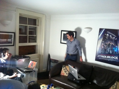 Less than two hours until our @AttackTheBlock streamed commentary, just doing some final prep... #AllowIt