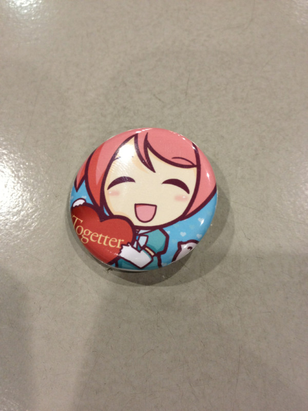 ますますtogetterを使いたくなるイベントでした。缶バッジげっとー #tgevent