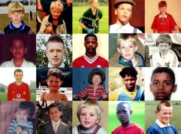 Childhood Photo of our heroes. Sweet. #mufc