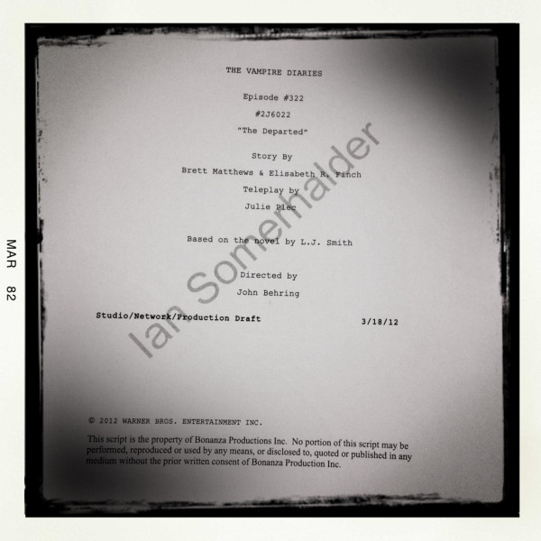 Wow-season finale script. 3 years of VD... Episode #66  